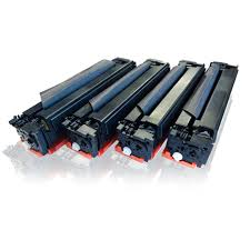 PACK 4 TONER HP 203A Toner HP CF540/1/2/3A Canon 054 Noir Cyan Yellow Magenta 1300 Pages